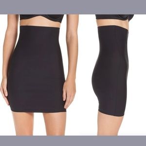NWT Yummie [ PLUS 1X ] Yulia‎ High Waist Smoother Slip Skirt Black